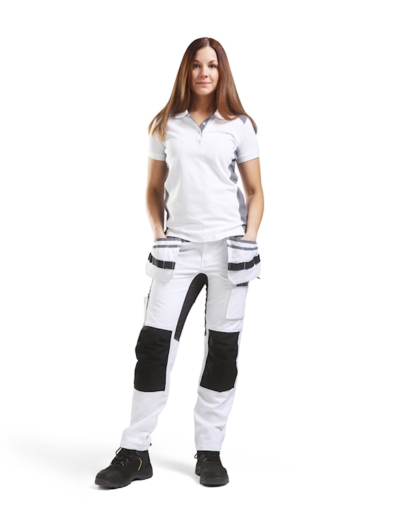 blaklader spodnie malarskie damskie ze wstawkami ze stretchu 791010001099